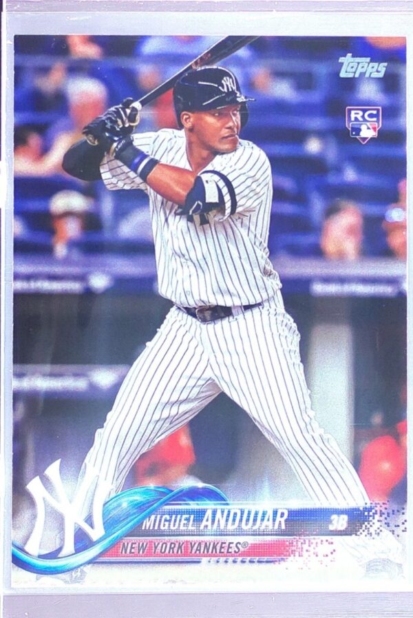 2018 Topps Miguel Andujar RC #305 Yankees