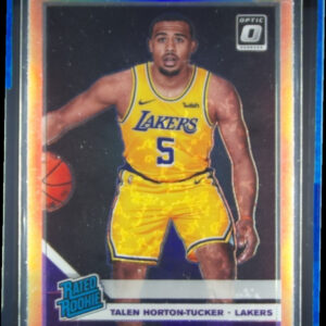 2019-20 Donruss Optic Talen Horton-Tucker Holo #151 Lakers