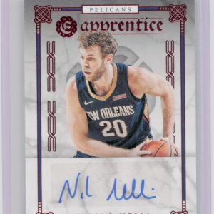 2019-20 Panini Chronicles Nicolo Melli AU #AP-NML Pelicans Apprentice Signatures