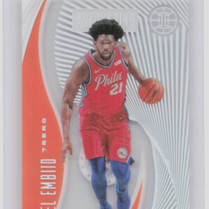 2019-20 Panini Illusions Joel Embiid #7 76ers Astounding Orange