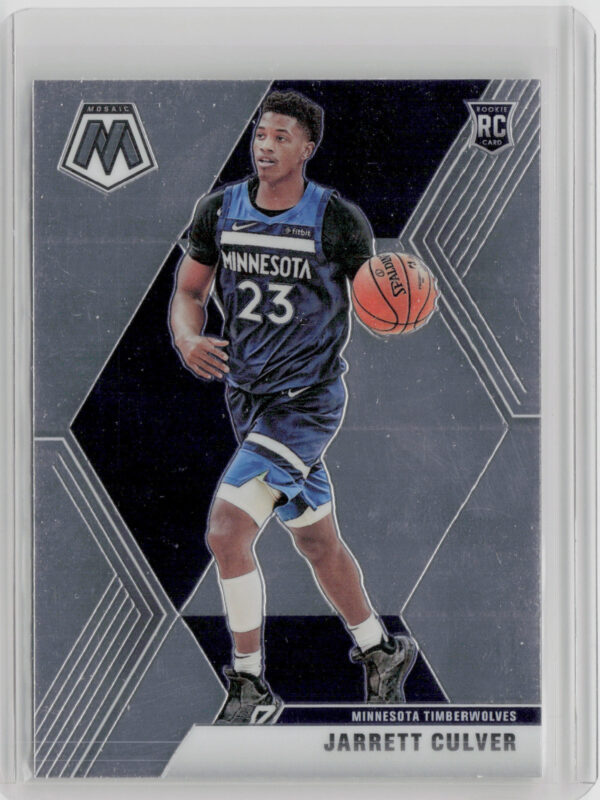2019-20 Panini Mosaic Jarrett Culver VAR #201 Timberwolves