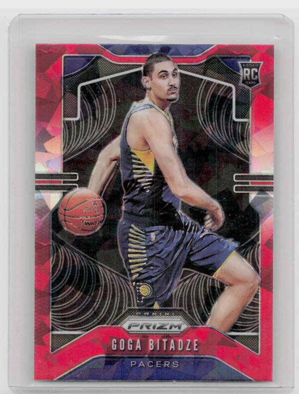 2019-20 Panini Prizm Goga Bitadze Prizms Red Ice #264 Pacers