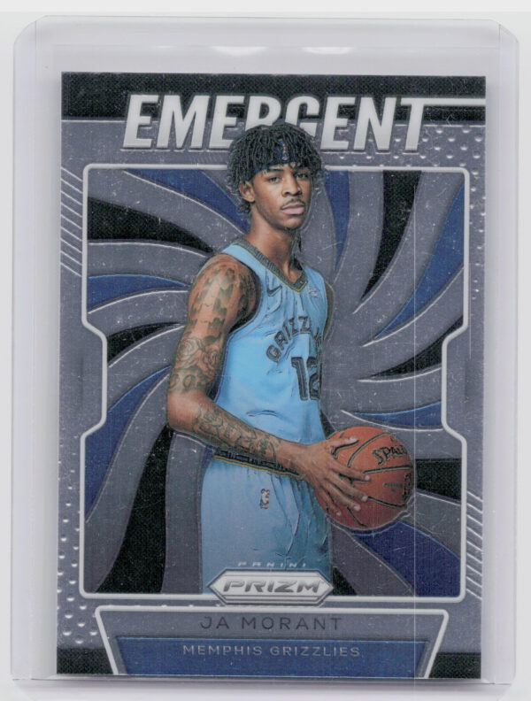 2019-20 Panini Prizm Ja Morant #17 Grizzlies Emergent