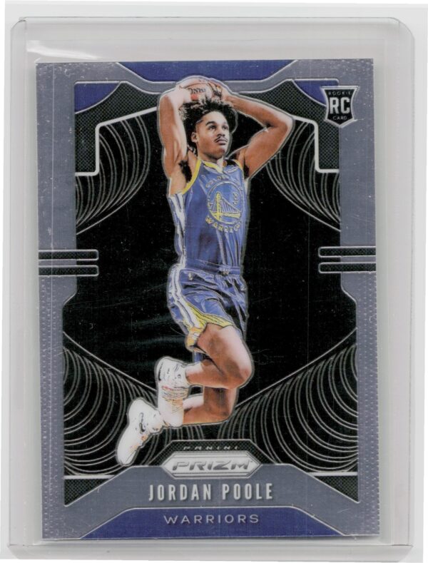 2019-20 Panini Prizm Jordan Poole RC #272 Warriors