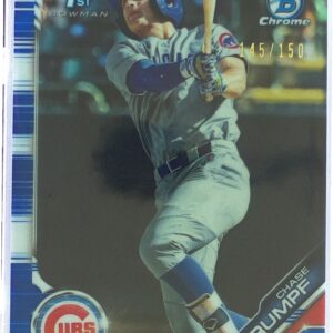 2019 Bowman Draft Chase Strumpf Chrome Blue Refractor /150 #BDC-178 Cubs