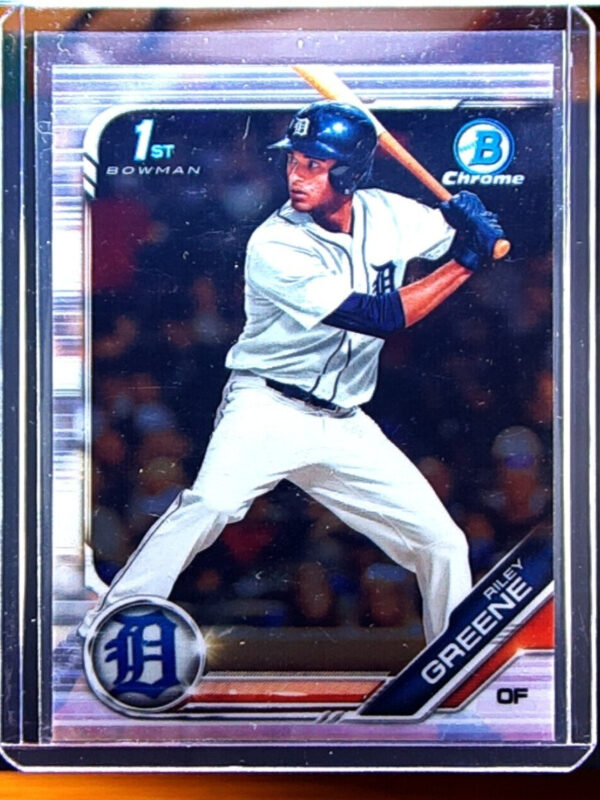 2019 Bowman Draft Riley Greene Chrome #BDC-50 Tigers