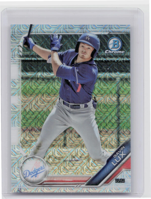 2019 Bowman Gavin Lux #BCP-130 Dodgers Chrome Prospects Mojo Refractors