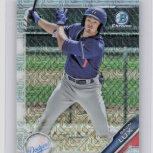 2019 Bowman Gavin Lux #BCP-130 Dodgers Chrome Prospects Mojo Refractors