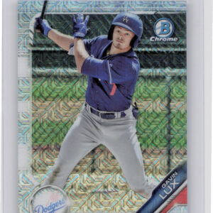 2019 Bowman Gavin Lux #BCP-130 Dodgers Chrome Prospects Mojo Refractors