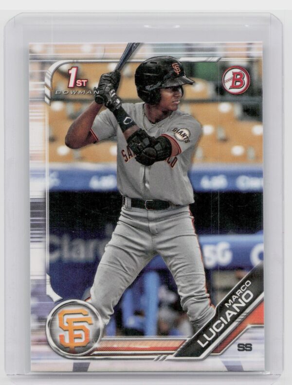 2019 Bowman Marco Luciano #BP-82 Giants Prospects