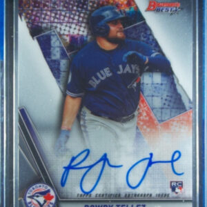2019 Bowman's Best Rowdy Tellez AU #B19-RT Jays Best of 2019 Autographs