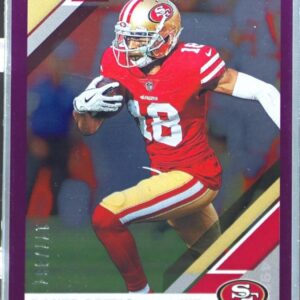 2019 Donruss Dante Pettis Season Stat Line /467 #225 49ers