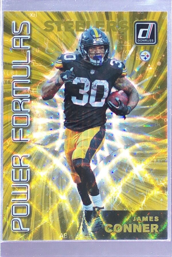2019 Donruss James Conner #PF-20 Steelers Power Formulas