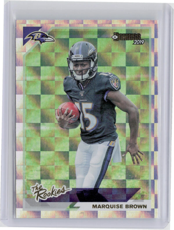 2019 Donruss Marquise Brown #TR-12 Ravens The Rookies