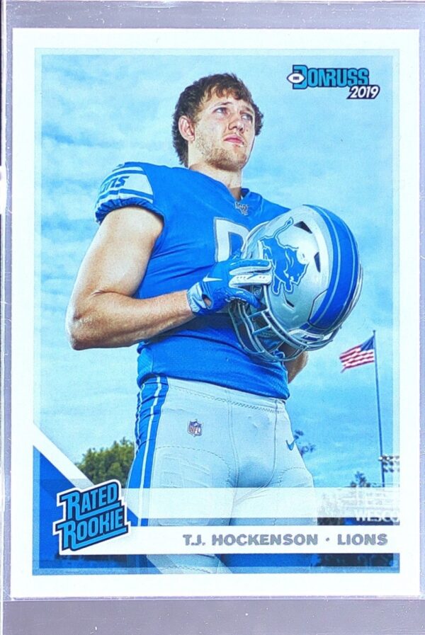 2019 Donruss T.J. Hockenson RC #321 Lions