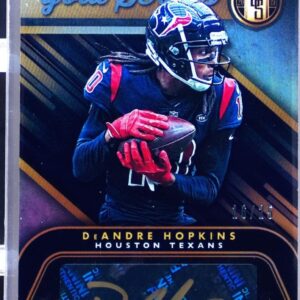 2019 Gold Standard DeAndre Hopkins Auto /25 #GS-DAH Texans Gold Scripts Platinum