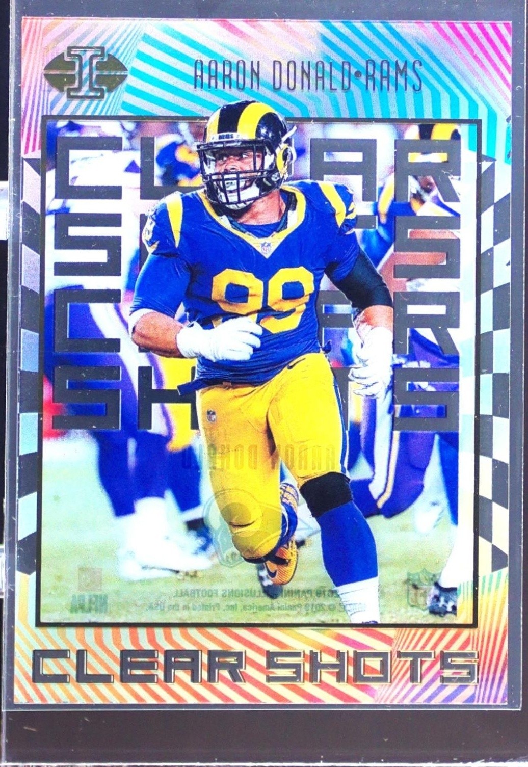 2019 Illusions Aaron Donald #CS-AD Rams Clear Shots