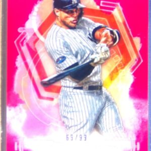 2019 Inception Giancarlo Stanton Magenta /99 #42 Yankees