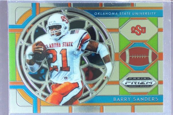 2019 Prizm Draft Picks Barry Sanders #33 Cowboys