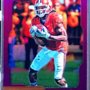 2019 Prizm Draft Picks DeAndre Hopkins Prizms Purple #28 Tigers
