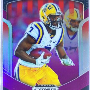2019 Prizm Draft Picks Leonard Fournette Prizms Purple #70 Tigers