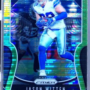 2019 Prizm Jason Witten Neon Green Pulsar #36 Cowboys