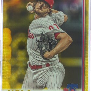 2019 Topps Aaron Nola Yellow #163 Phillies