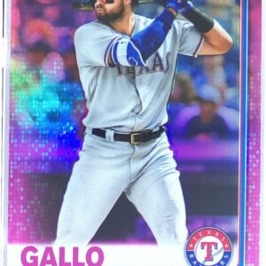 2019 Topps Chrome Joey Gallo Pink Refractor #38 Rangers