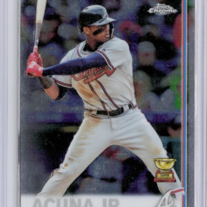 2019 Topps Chrome Ronald Acuna Jr. #117 Braves