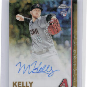 2019 Topps Chrome Update Merrill Kelly AU SN50 #CUA-MKE Diamondbacks Autographs