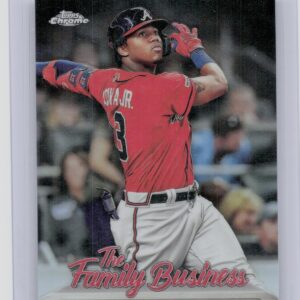 2019 Topps Chrome Update Ronald Acuna Jr. #FBC-8 Braves The Family Business