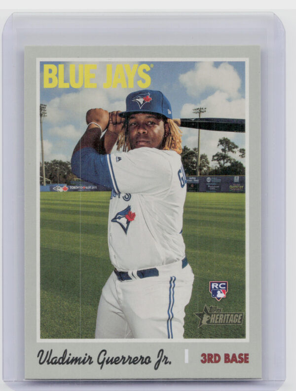 2019 Topps Heritage Vladimir Guerrero Jr. RC #504 Jays