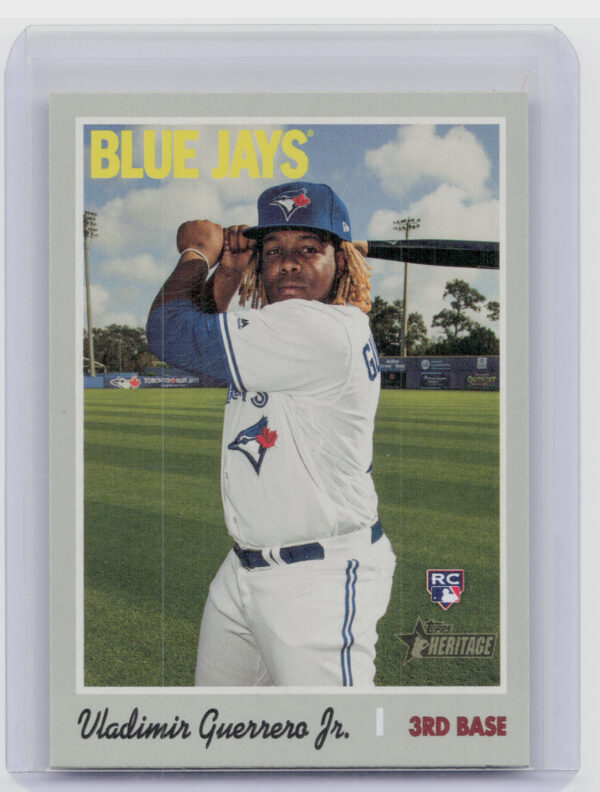 2019 Topps Heritage Vladimir Guerrero Jr. RC #504 Jays