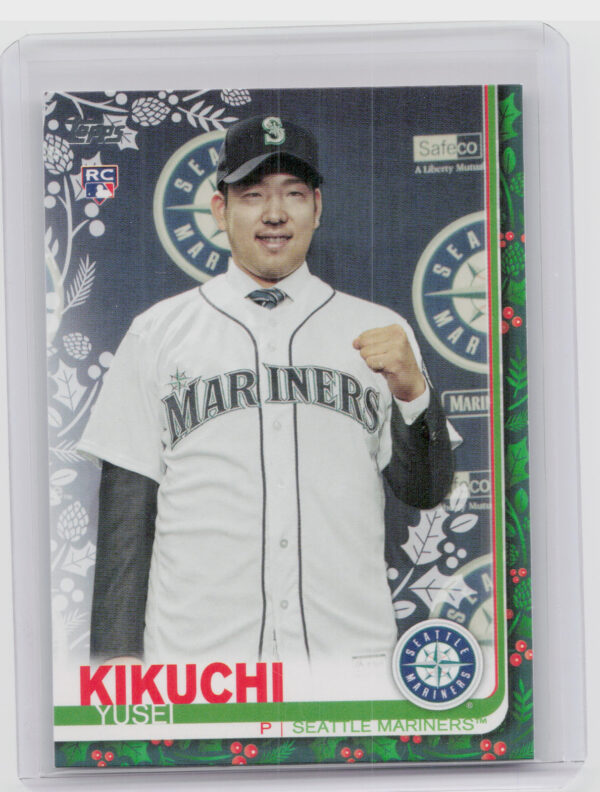 2019 Topps Holiday Yusei Kikuchi RC #HW19 Mariners