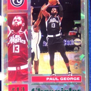 2020-21 Chronicles Paul George Green Ice #37 Clippers