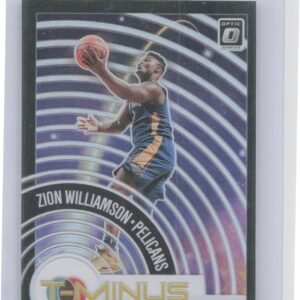 2020-21 Donruss Optic Zion Williamson #8 Pelicans T Minus 3...2...1 Holo