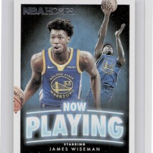 2020-21 Hoops James Wiseman #SS-2 Warriors Now Playing