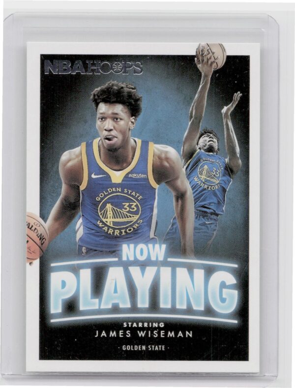 2020-21 Hoops James Wiseman #SS-2 Warriors Now Playing