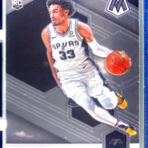 2020-21 Mosaic Tre Jones RC #243 Spurs