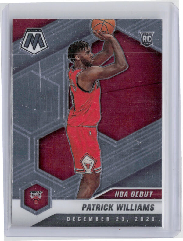 2020-21 Panini Mosaic Patrick Williams RC #267 Bulls