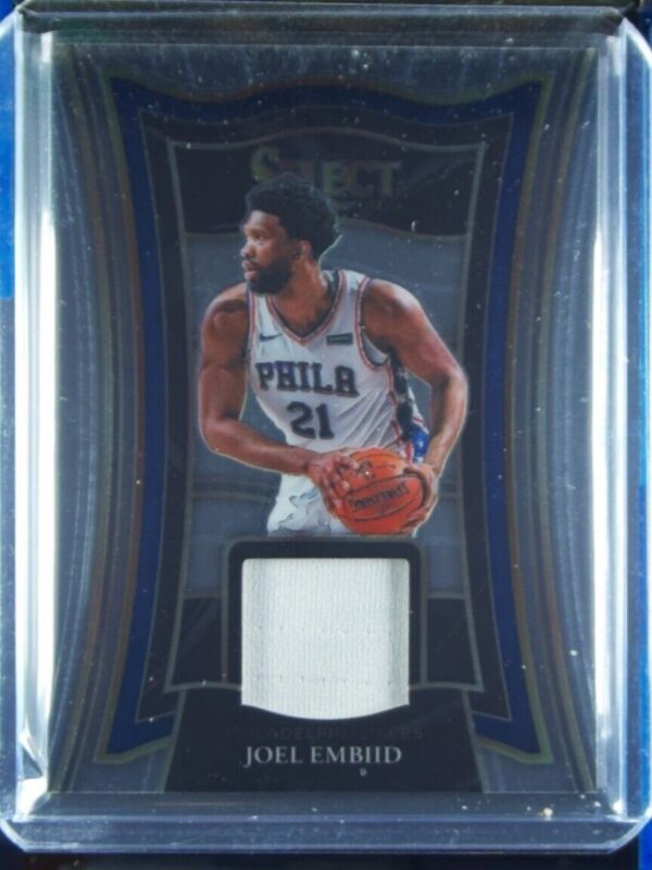2020-21 Panini Select Joel Embiid MEM #SS-JEM 76ers Selective Swatches