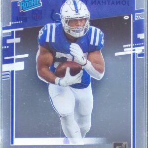 2020 Chronicles Jonathan Taylor RC #RR-JT Colts Clearly Donruss Rated Rookies