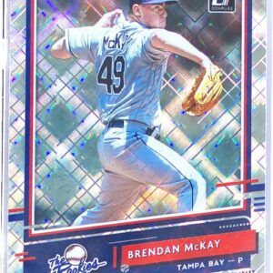 2020 Donruss Brendan McKay RC #R-7 Rays The Rookies Diamond