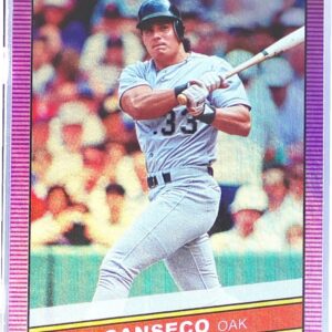 2020 Donruss Jose Canseco Holo Purple #212 Athletics