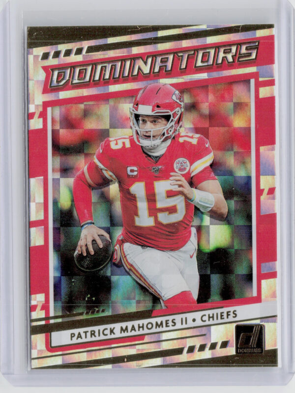 2020 Donruss Patrick Mahomes II #D-PM Chiefs Dominators
