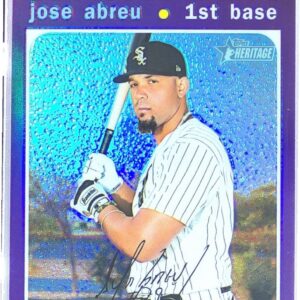 2020 Heritage Jose Abreu Chrome Purple Refractor #THC-707 Sox