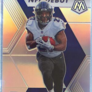 2020 Mosaic J.K. Dobbins Prizm Silver RC #275 Ravens
