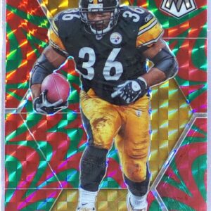 2020 Mosaic Jerome Bettis Prizm Reactive Green #172 Steelers