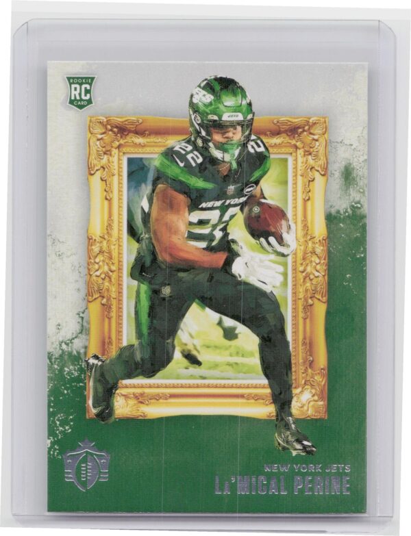 2020 Panini Chronicles Gridiron Kings La'Mical Perine Rookie RC #GK-30 Jets