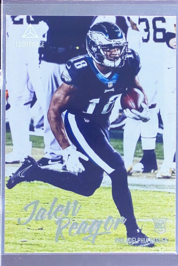 2020 Panini Chronicles Jalen Reagor RC #221 Eagles Luminance Update Rookies
